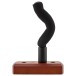 Fender Essentials Guitar Wall Hanger, Rosewood - flat 