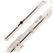 Trevor James Performer Bass Flute, Silver Lip & Riser