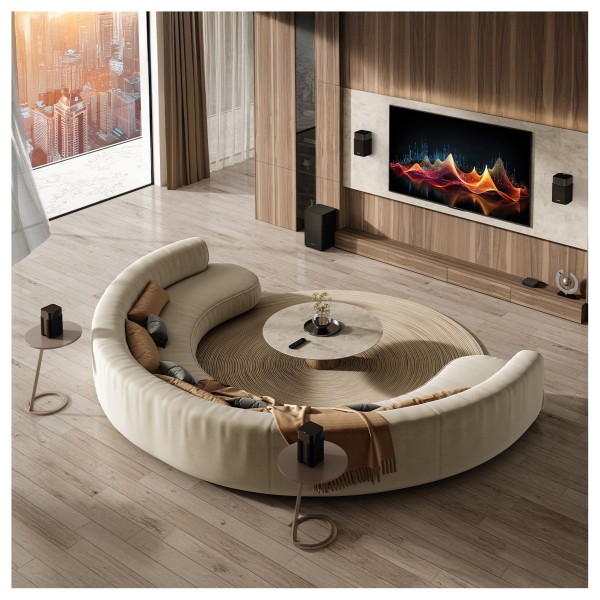 Hisense HT Saturn 4.1.2 Wireless Sound System with Free Party Rocket 160 Bluetooth Loudspeaker - lfiestyle 2 