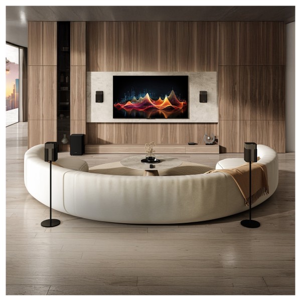 Hisense HT Saturn 4.1.2 Wireless Sound System with Free Party Rocket 160 Bluetooth Loudspeaker - lfiestyle 3 