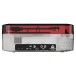 Cosmo Solar Portable Turntable, Venus Red - Rear