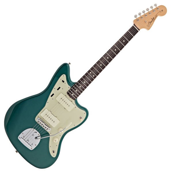 Fender FSR Made in Japan Traditional II '60s Jazzmaster RW, Sherwood Green Metallic - front