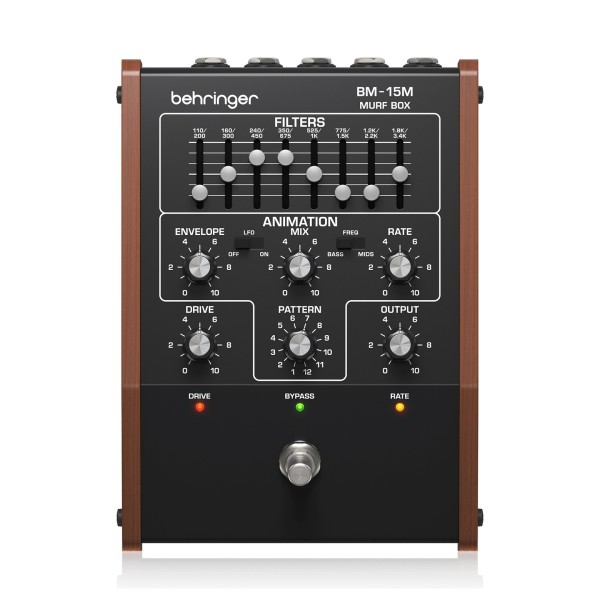 Behringer BM-15M MURF BOX Pedal, Front