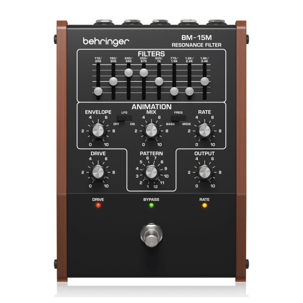 Behringer BM-15M Resonance Filter Pedal, Front