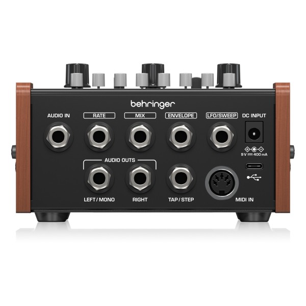Behringer BM-15M RESONANCE FILTER Pedal, Back Connections