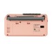 CT102 Bluetooth Casette Player, Rose Gold/Grey - Rear