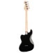 Squier Paranormal Rascal Bass HH, White Pearloid PG, Metallic Black - Back