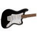 Squier Paranormal Rascal Bass HH, White Pearloid PG, Metallic Black - Body