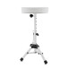 Mini Drum Throne Stool by Gear4music, Black