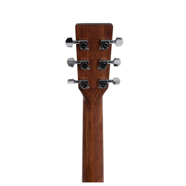 Sigma S00M-18-SB Acoustic Guitar, Sunburst - Headstock back
