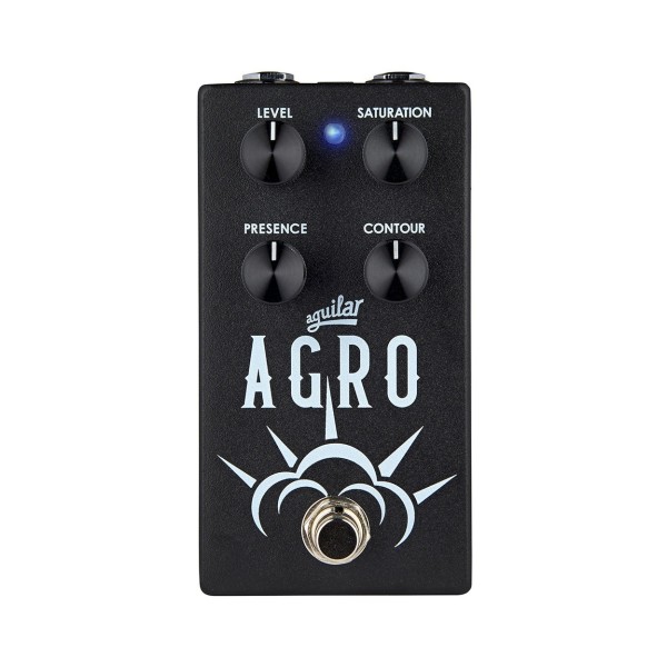Aguilar APAG2 Agro II Bass Overdrive Pedal, Front
