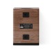 Elipson Prestige Facet II 6ATN Atmos & Surround Loudspeakers, Black Matt / Walnut - rear 