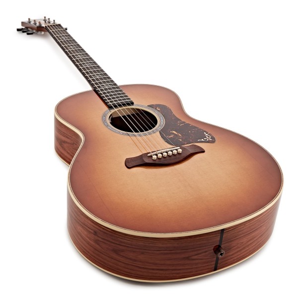 Taylor Gold Label 814e Koa Super Auditorium, Sunburst - body and neck 