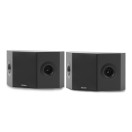 Elipson Prestige Facet II 7SR Surround Dipolar Speakers (Pair), Black Matt