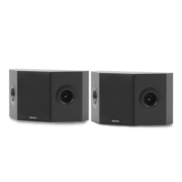 Elipson Prestige Facet II 7SR Surround Dipolar Loudspeakers, Black Matt - pair image