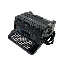 Roland FR1 kompaktna V-harmonika z gumbi in zvočniki, črna - Nekdanji razstavni model