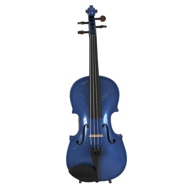 Stentor Harlequin Violin Outfit, Marine Blue, 1/2 - Secondhand
