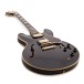 Gibson Custom 1959 ES-355 Reissue Stop Bar Ultra Light Aged, Ebony #A921462 - body and neck 