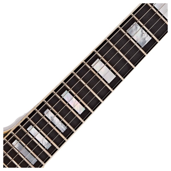 Gibson Custom 1959 ES-355 Reissue Stop Bar Ultra Light Aged, Ebony #A921462 - fingerboard 