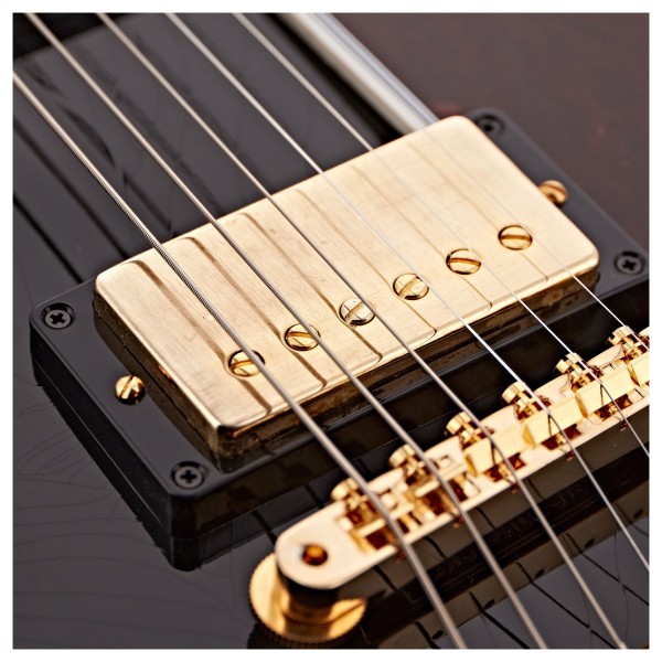 Gibson Custom 1959 ES-355 Reissue Stop Bar Ultra Light Aged, Ebony #A921462 - bridge pickup 