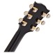 Gibson Custom 1959 ES-355 Reissue Stop Bar Ultra Light Aged, Ebony #A921462  - headstock back 