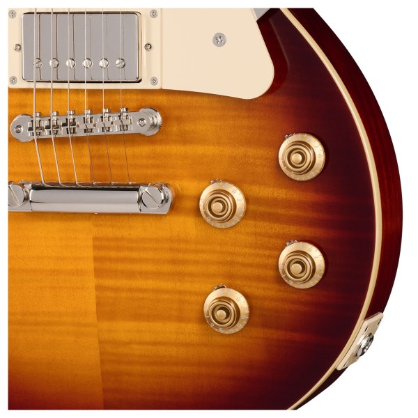 Epiphone 1959 Les Paul Standard Reissue, Washed Bourbon Burst - knobs 