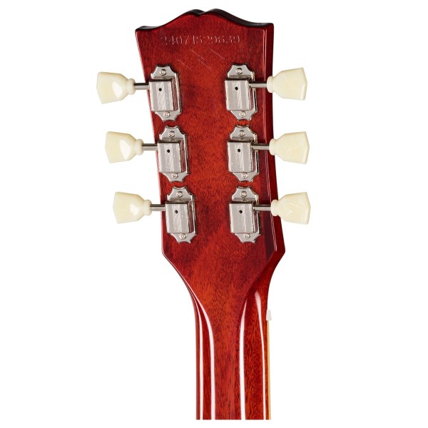 Epiphone 1959 Les Paul Standard Reissue, Washed Bourbon Burst - headstock back 