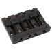 Fender HiMass 4-String Bass Bridge Assembly With Brass Saddles, Black