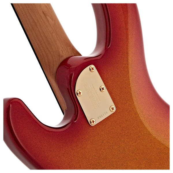 Music Man StingRay Special HH, Cherry Punch - neck plate 