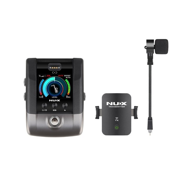 NUX B-6 Pro Saxophone Wireless Set, Components