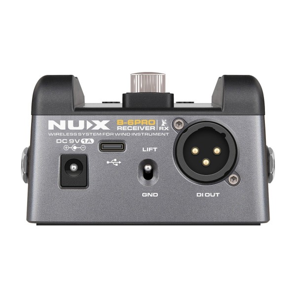 NUX B-6 Pro Saxophone Wireless Reciever, Back