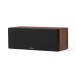 Elipson Prestige Facet II 11C Centre Loudspeakers, Black Matt / Walnut - left grille on 