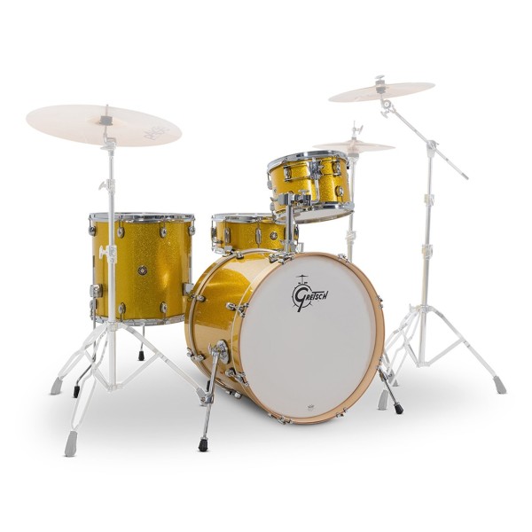 Gretsch Catalina Maple 22" 4pc Shell Pack, Lemon Sparkle