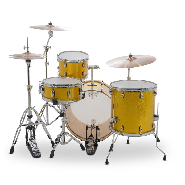 Gretsch Catalina Maple 22" 4pc Shell Pack, Lemon Sparkle