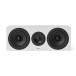 Elipson Prestige Facet II 11C Centre Loudspeakers, White Matt - front sq