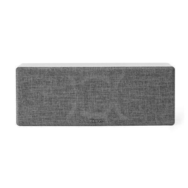 Elipson Prestige Facet II 11C Centre Loudspeakers, White Matt front grille on
