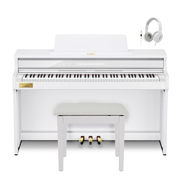 Casio AP-750 Digital Piano Package, White