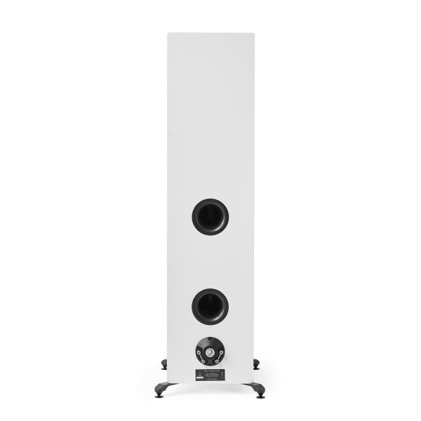 Elipson Prestige Facet II 34F Floorstanding Loudspeakers (pair), White Matt - rear 