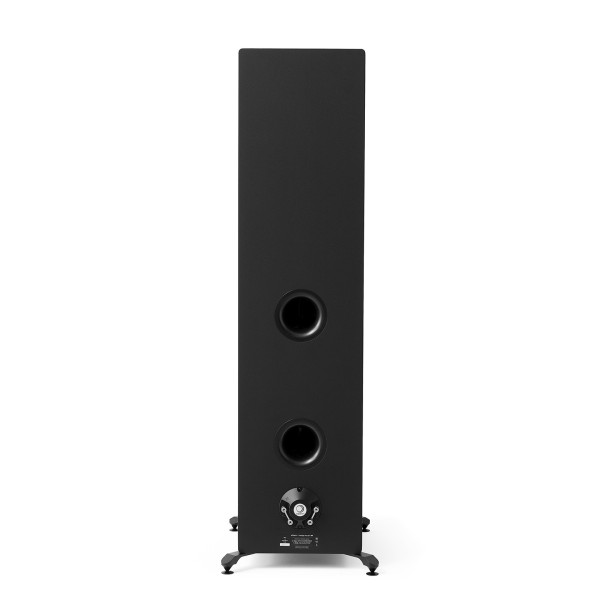 Elipson Prestige Facet II 34F Floorstanding Loudspeakers (pair), Black Matt - rear 