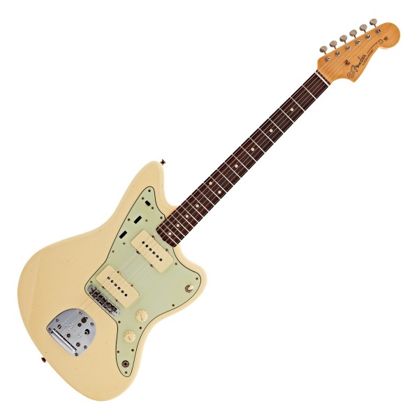 Fender Custom Shop '62 Jazzmaster Journeyman Relic, Aged Vintage White - main