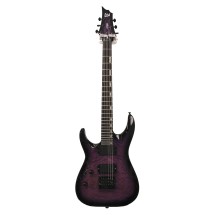 ESP LTD H-1000 Evertune QM Leworęczny, See Thru Purple SB - Z drugiej ręki