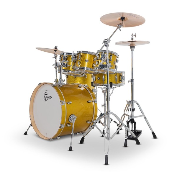 Gretsch Catalina Maple 22" 7pc Shell Pack, Lemon Sparkle