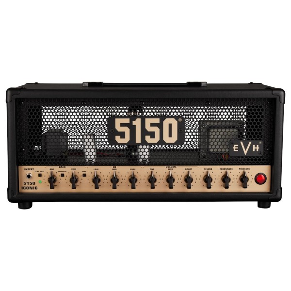 EVH 5150 Iconic Series 15W EL34 Head, Black - main