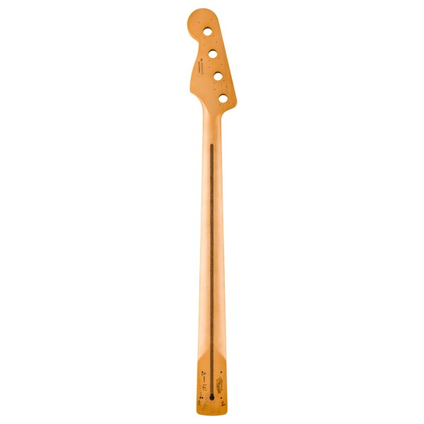 Fender Player II Series Jazz Bass Neck, 22 Medium Jumbo Frets, Rosewood, 9.5", Modern "C" - back 