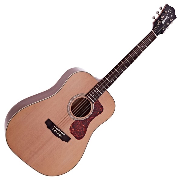 Guild D-140 Westerly Dreadnought Acoustic Guitar, Natural - front
