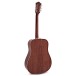 Guild D-140 Westerly Dreadnought Acoustic Guitar, Natural - back 