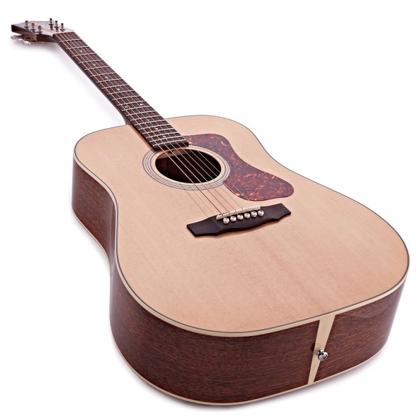 Guild D-140 Westerly Dreadnought Acoustic Guitar, Natural - body and neck 