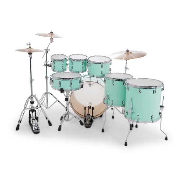 Gretsch Catalina Maple 22" 7pc Shell Pack, Seafoam Green