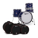 Premier Artist Heritage 18" 4pc Shell Pack, Blue Pearl & Soft Case Set