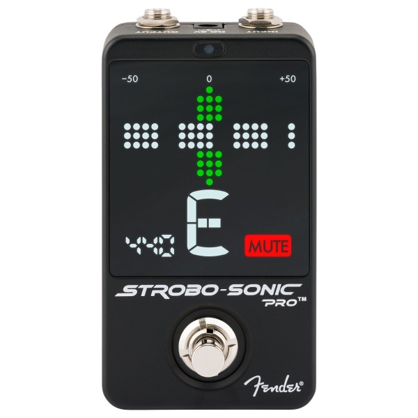 Fender Strobo-Sonic Pro Tuner Pedal - front